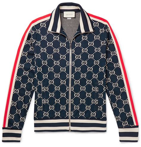 navy gucci jacket|Gucci technical jackets for men.